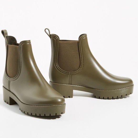 Anthropologie Shoes - Jeffery Campbell rain boots sz 9
